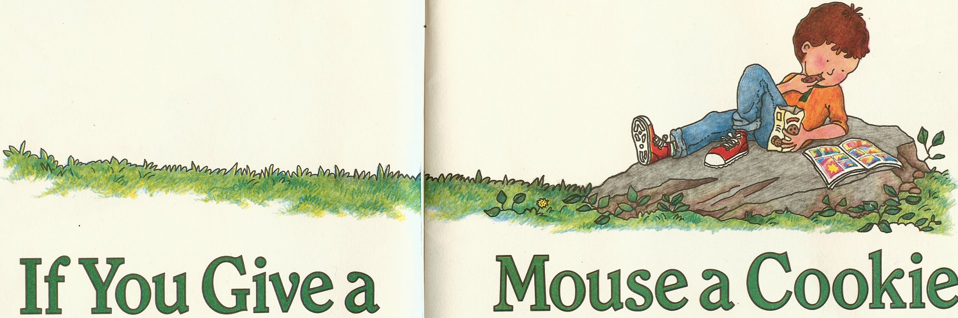 If You Give A Mouse A Cookie (03),绘本,绘本故事,绘本阅读,故事书,童书,图画书,课外阅读